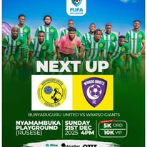 Next Up: Bunyaruguru United Host Wakiso Giants After Vital Away Win